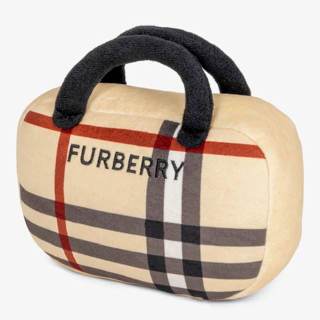 Muttzie - Wholesale Pet Plush Toy - Dog - Furberry Handbag Toy
