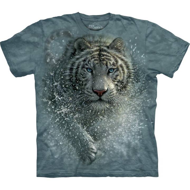 Weißer Tiger Nass & Wild Herren T-Shirt für den Großhandel von Official Store