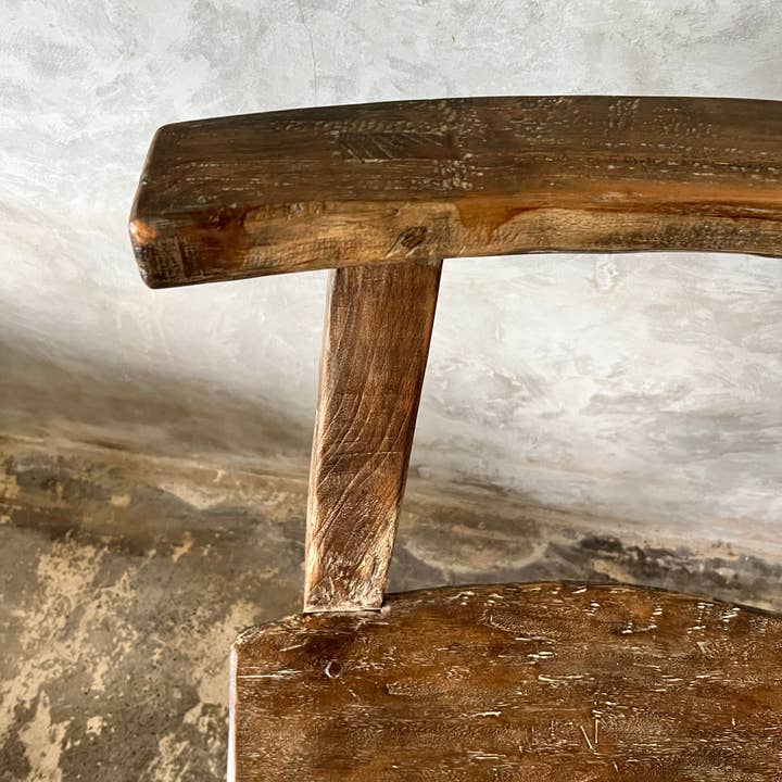 Office Objets – wholesale Chair – Large chair or armchair in antique teak H84 L6010