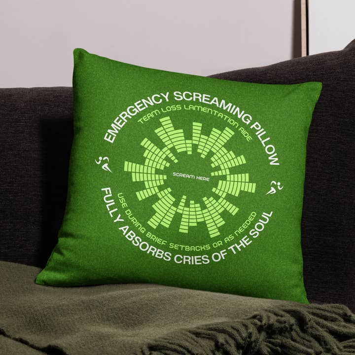 Almohada de Gritos de Emergencia | Edición Deportiva para venta al por mayor de Jolly & Goode