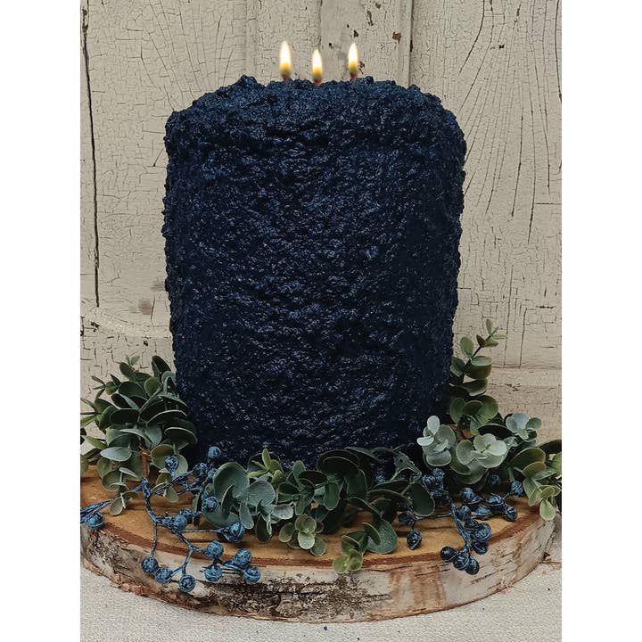 Warm Glow Candle Company - Wholesale Novelty Candle - Blueberry Cobbler 3 Wick Candle
