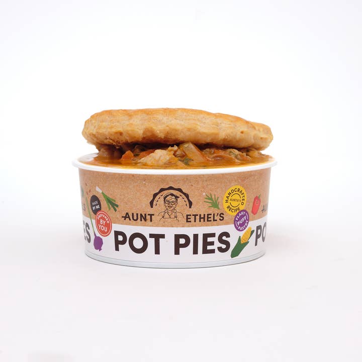 Aunt Ethel's Pot Pies - Wholesale Shelf Stable Prepared Meal - Roasted Chicken Pot Pie