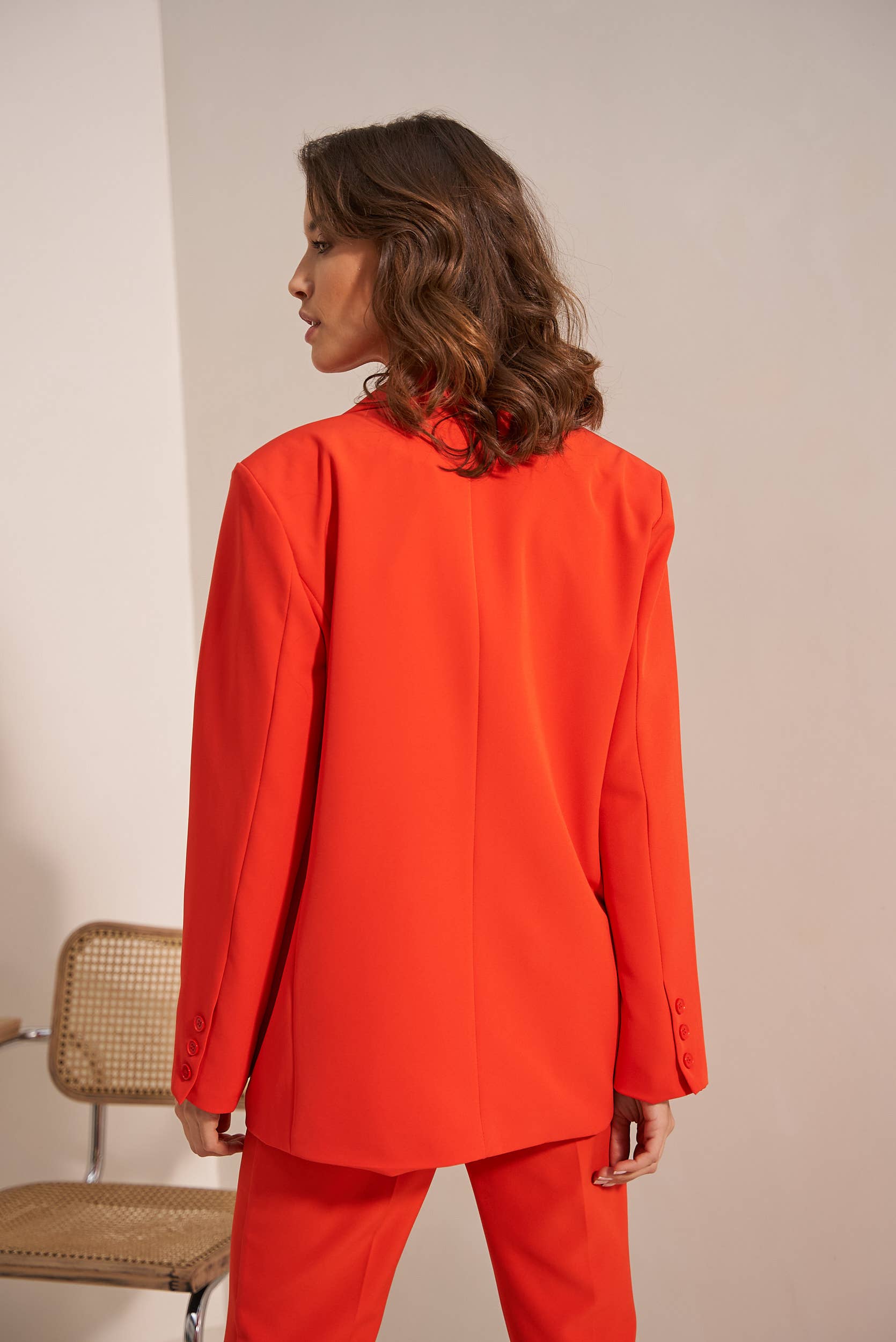 Attentif Paris - Wholesale Suit Jacket - Women's - [Timeless] Solid oversized jacket timeless43