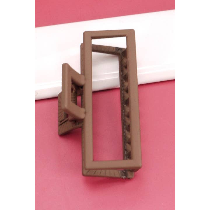 JOSSLYN by wall to wall - Wholesale Hair Clip - Women's - LARGE BIG BOLD OPEN HAIR CLAW CLIP | 40H4086