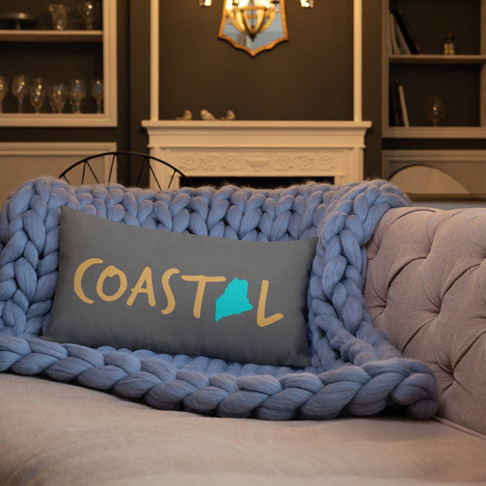 Coastal & Midwest State of Mind - Wholesale Throw/Decorative Pillow - Coastal Maine™ Beach Accent Pillow4