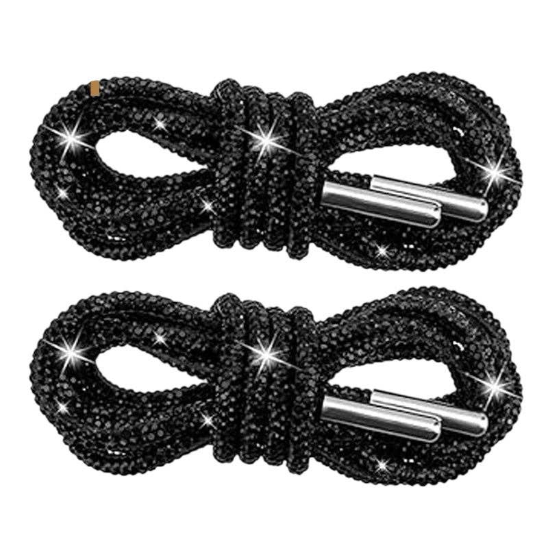 Ole - Wholesale Shoelaces - Women's - Rhinestone Round Tube Shoelace 120CM MIS105310