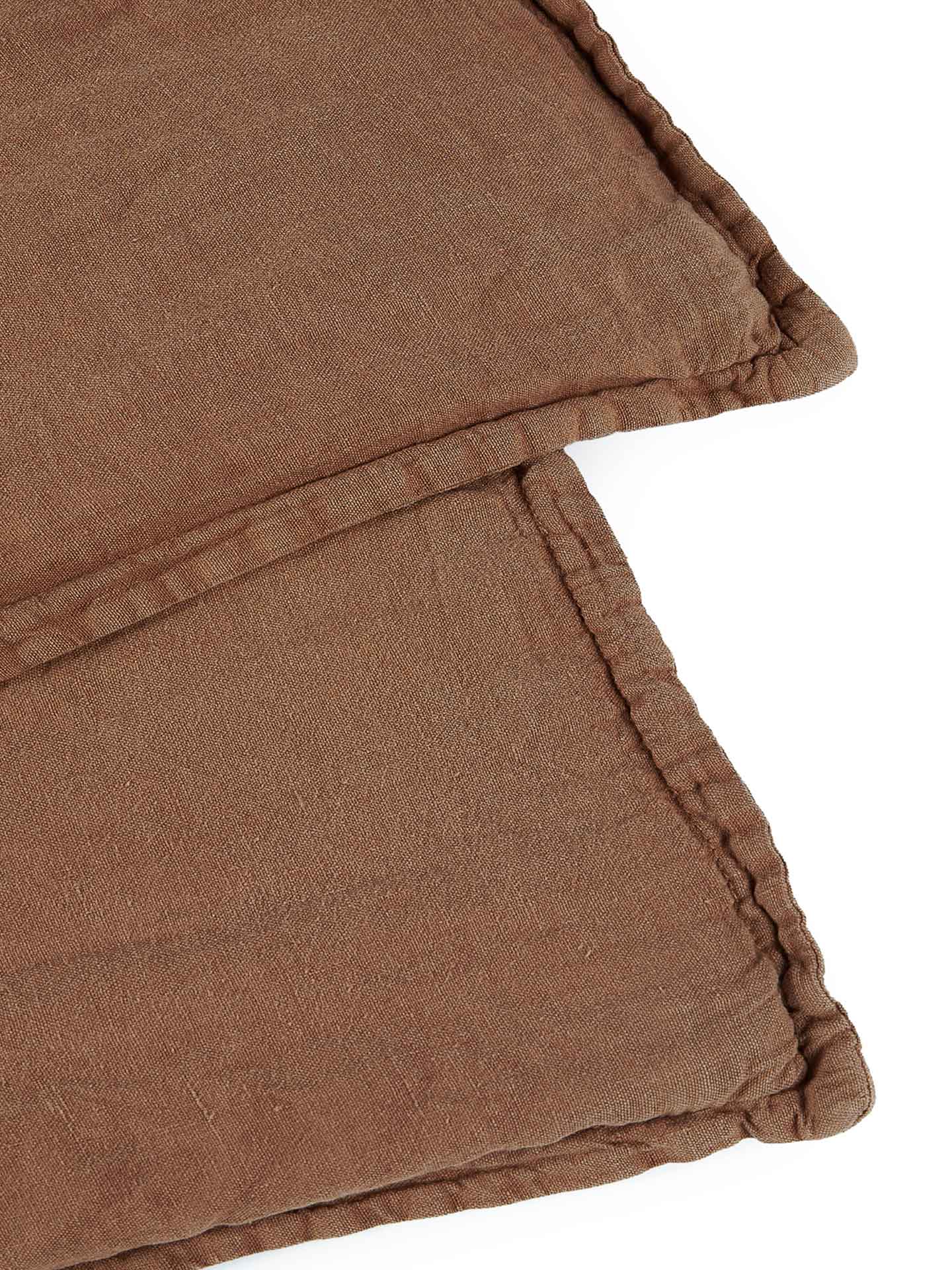 Linen Duvet Cover in Brick Color for wholesale on Faire2
