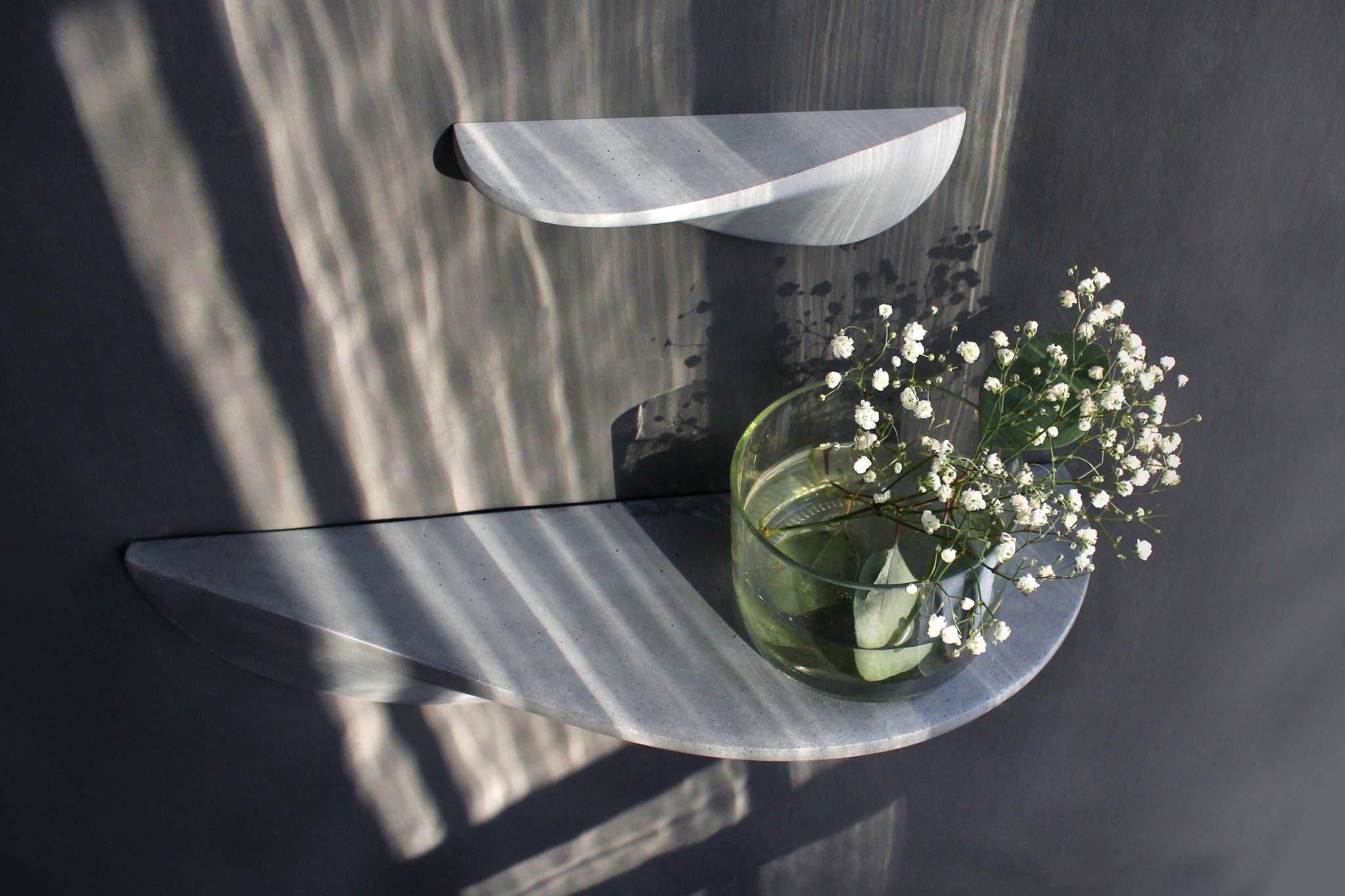 Formpoet - Wholesale Wall Mounted Shelf - Wall shelf concrete large - grey2