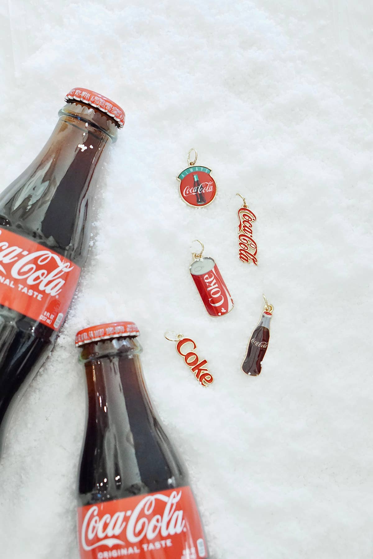 Canvas Style – wholesale Individual charm/pendant – Coca Cola Bottle Charm in Multi1