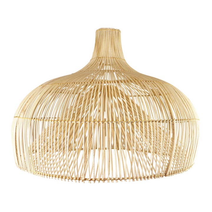 EARTHWARE - Wholesale Lamp Shade - Natural rattan lamp Maggie M