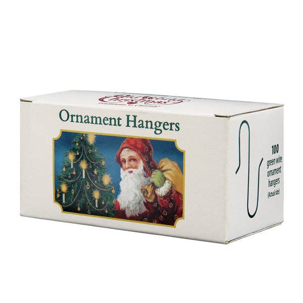 Old World Christmas - Wholesale Ornament Set - 100 Green Ornament Hangers0