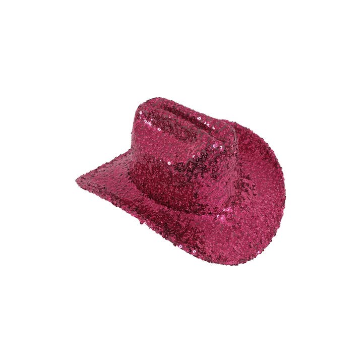 MYS Wholesale Inc - Wholesale Fedora - Women's - Glitter Sequin Fedora Cowboy Hat23