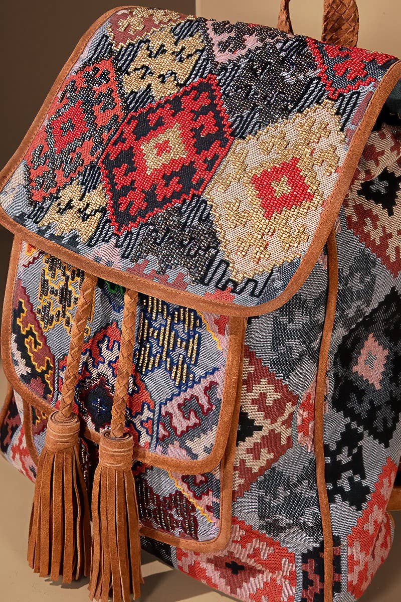 Bordeaux Handmade Backpack for wholesale on Faire14