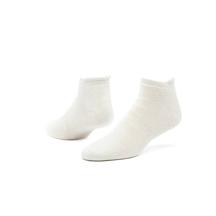 Maggie's Organics - Wholesale Socks - Unisex - Organic Cotton Tab Footie Socks - Solid4