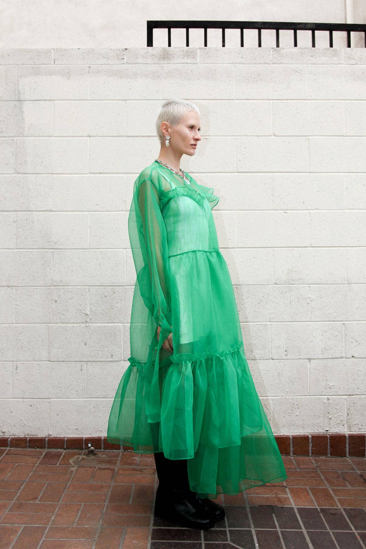 Nine Twenty-Seven Dress in Lime for wholesale on Faire1