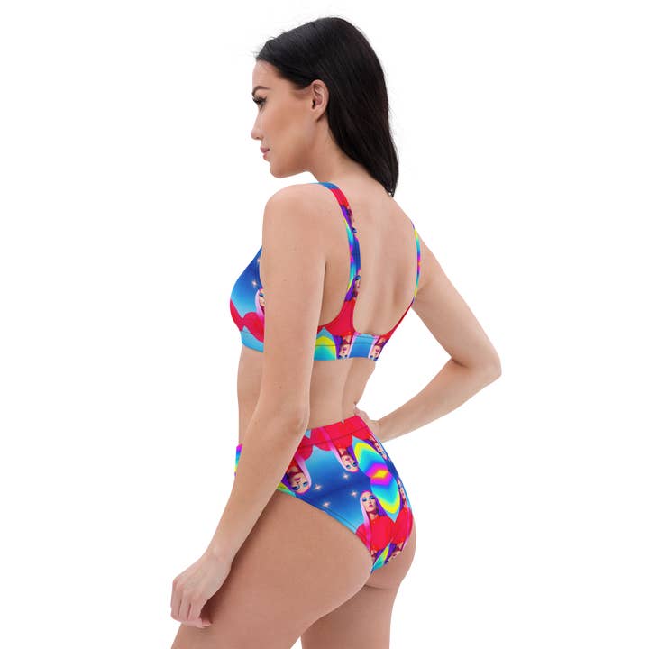 Bikini taille haute Eco III pour la vente par NeuroTekk Co.