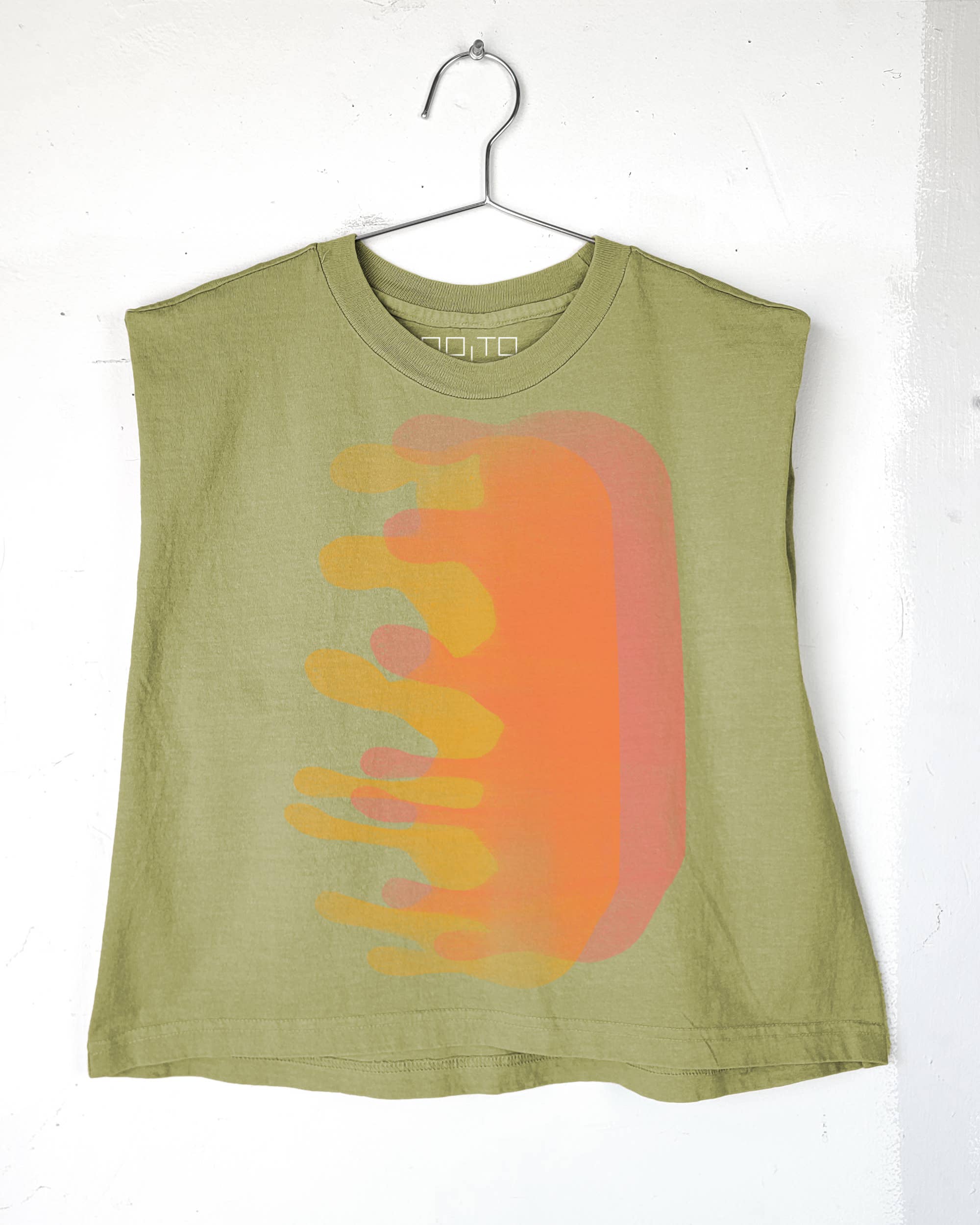 Go To Devil - Vendita all'ingrosso Maglietta serigrafata - Donna - Maglietta Muscolosa Pesante Blob Joan4