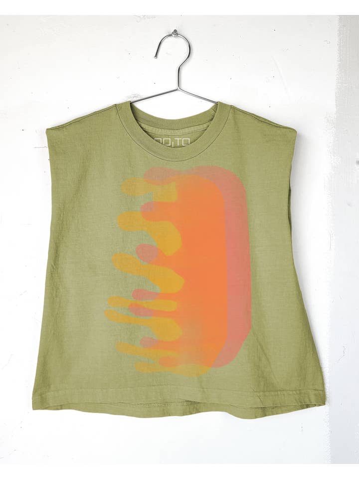 Go To Devil - Wholesale Screen Printed T-Shirt - Women's - Blob Women's Heavyweight Muscle Tee3