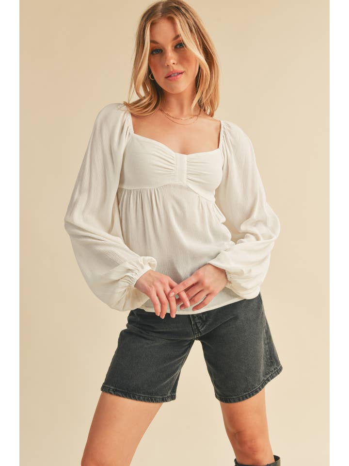 AEMI + CO - Wholesale Blouse - Women's - 8136BK Silvana Top8