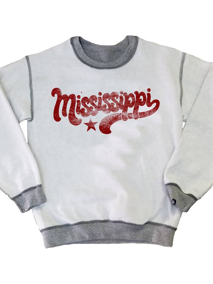 Mississippi 70's Sweatshirt for wholesale by Stated Brands