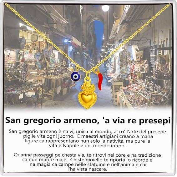Naples Necklace - San Gregorio Armeno for wholesale by DINAWeb Srls