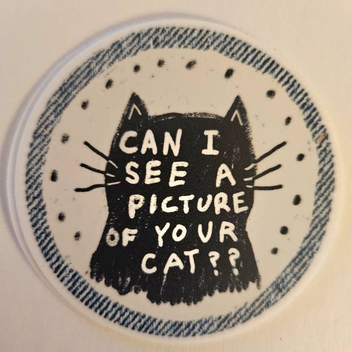 Kattbild - Vinylklistermärke för wholesale av Blueberry Road Cards