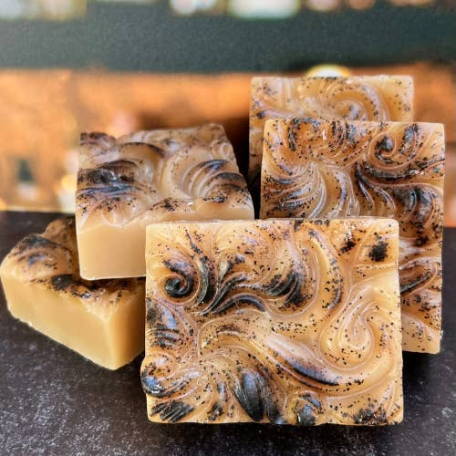 Exfoliating Coffee Soap for wholesale by 1111 Elm Candle & Soap Shoppe
