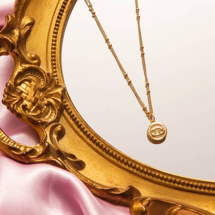 KRÆFT TEGN VEDHÆNG HALSKÆDE for engroshandel hos Girly