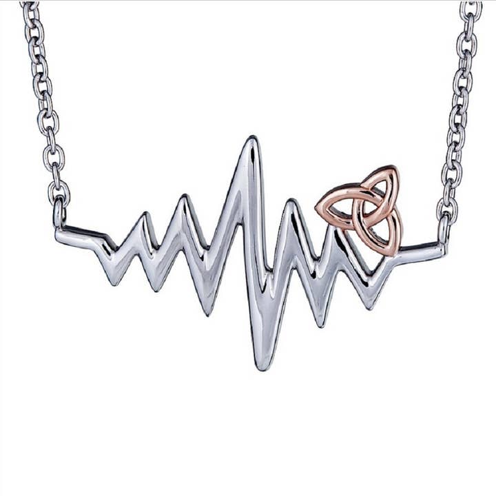 Celtic Heartbeat ketting voor wholesale door The Irish Jewelry Company
