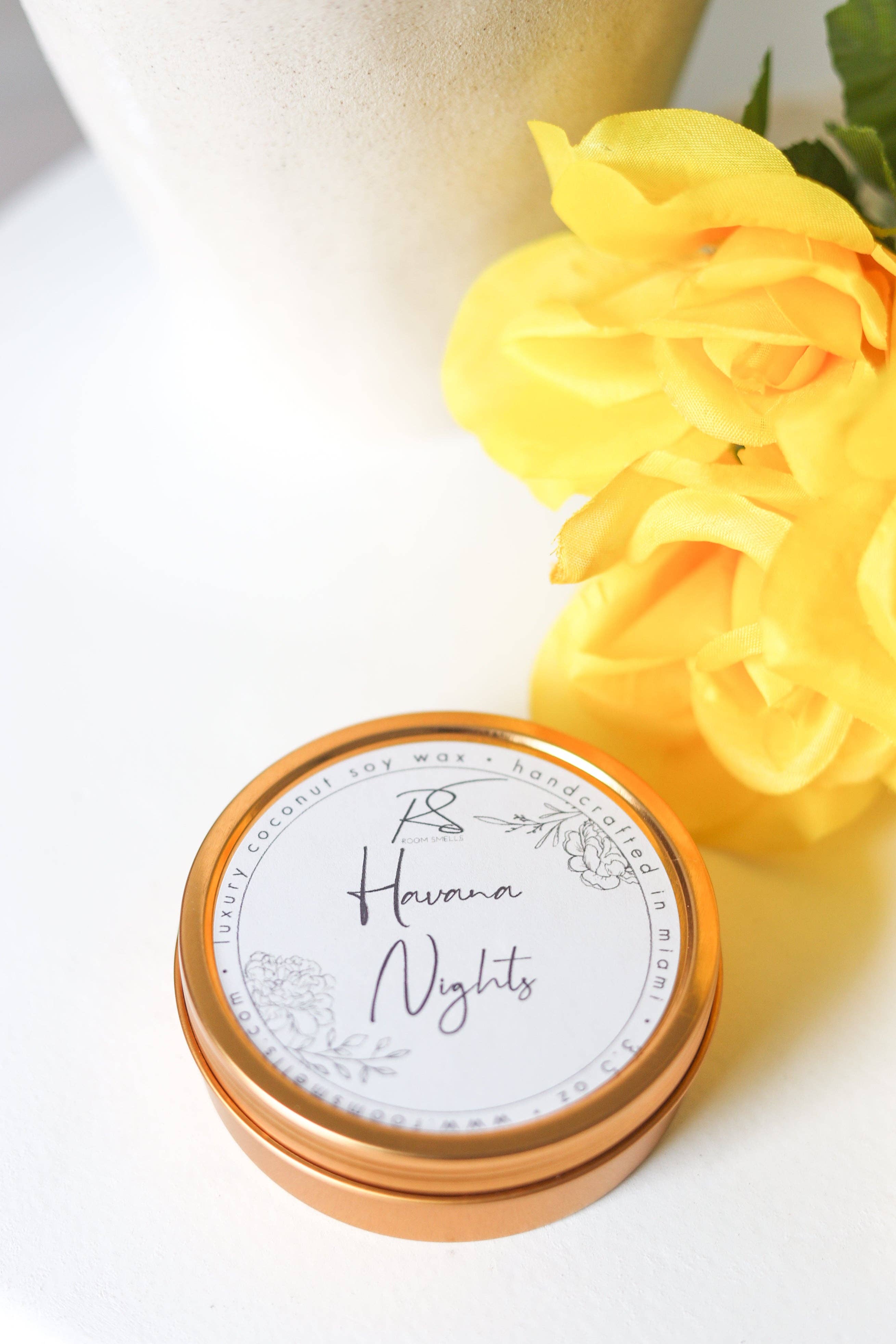 RoomSmells - Wholesale Travel Candles - Havana Nights - 3.5 oz3