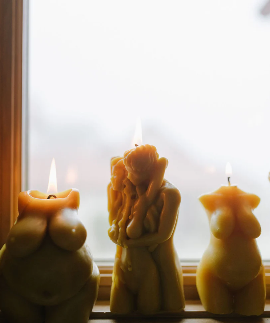 Mother Madre Bees - Wholesale Novelty Candle - Desire Candle — Beeswax Affirmation Candle5