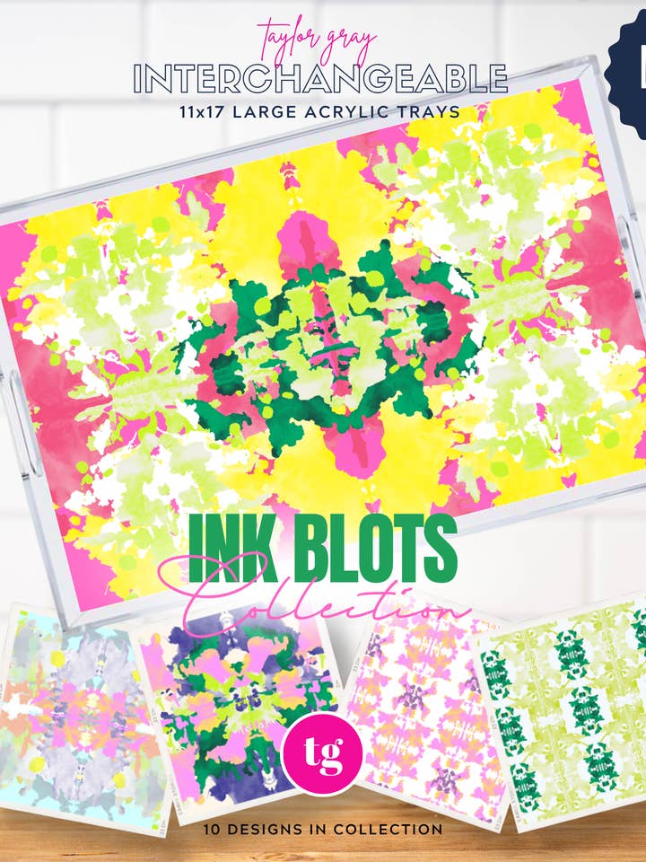 11x17 TINTENKLECKSE Einsatzset aus 10 für den Großhandel von TAYLOR GRAY