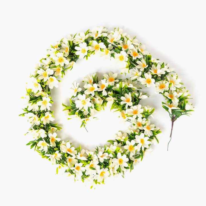 Portofino International Trading, USA - Wholesale Bunting/Garland - Artificial Narcissus Flower Garland4