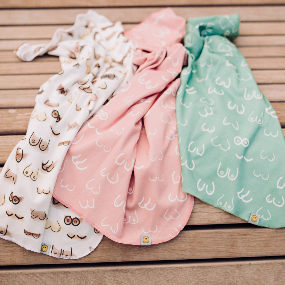 The Little Milk Bar - Wholesale Bedding Blanket - Kids & Baby - Boobs Baby Blanket7