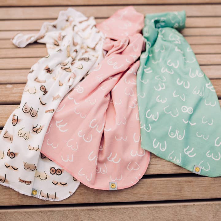 The Little Milk Bar - Wholesale Bedding Blanket - Kids & Baby - Boobs Baby Blanket7