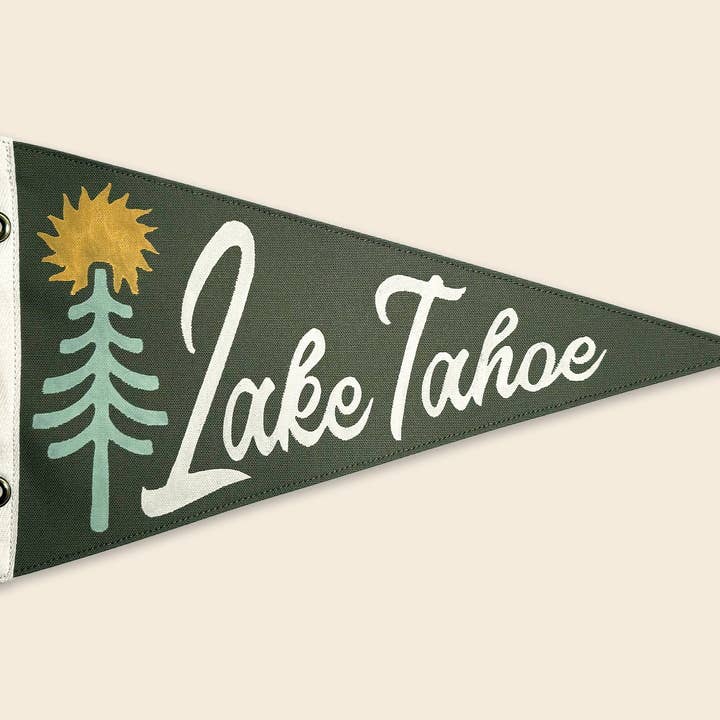Lake Tahoe Park Pennant for wholesale by Wild Northland