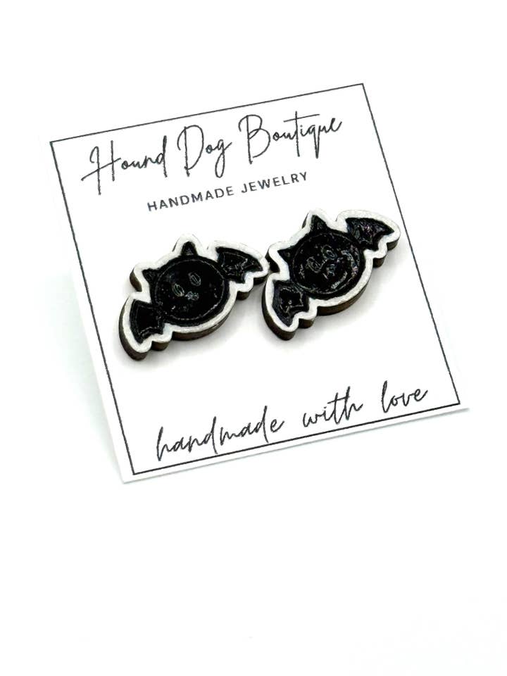 Fledermaus-Ohrringe für den Großhandel von Hound Dog Boutique