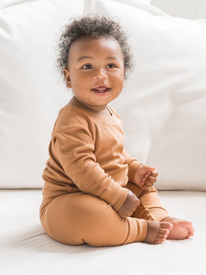 Colored Organics - Wholesale Sweatshirt - Kids - Organic Baby and Kids Portland Pullover - Ginger