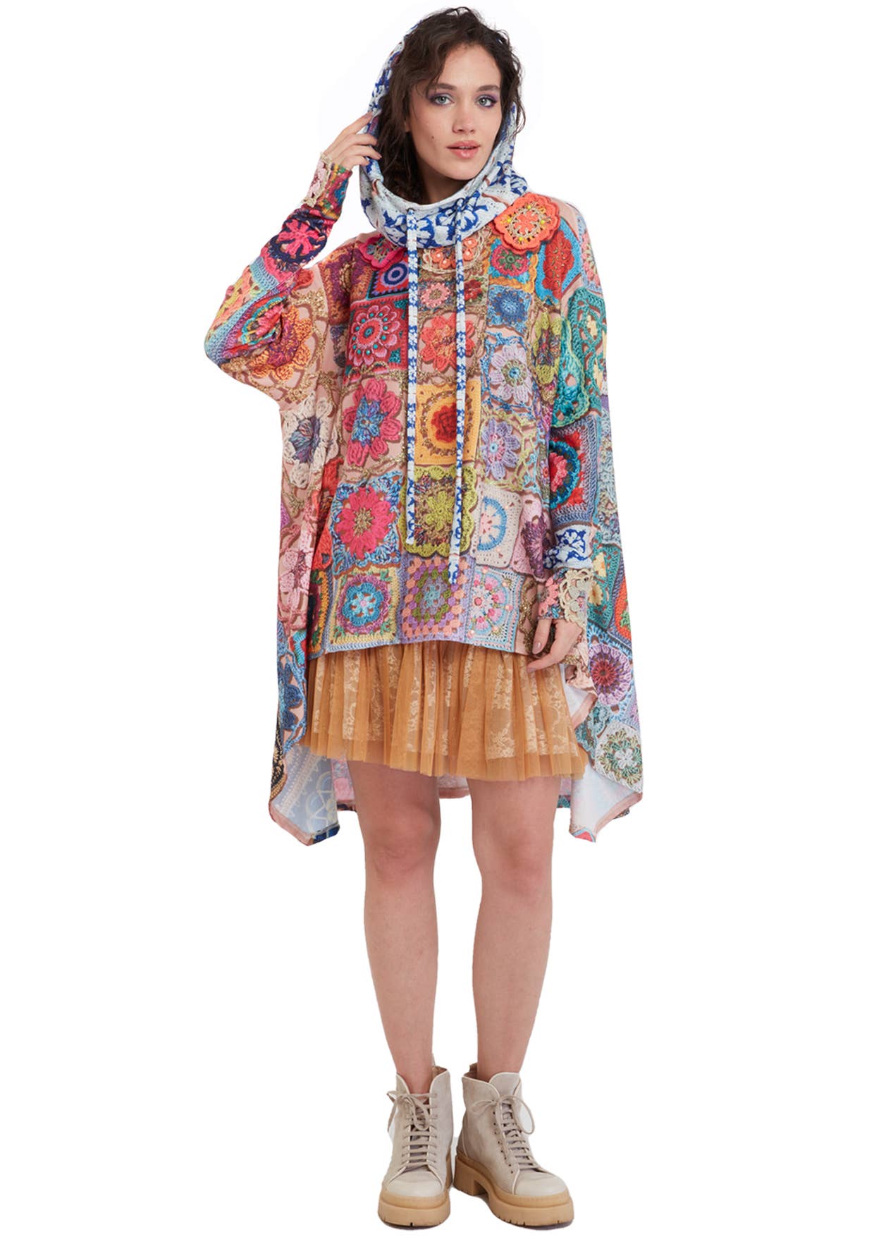 IPNG Design - Wholesale Dress - Women's - Sweat Dress - Hot Shot Crochet1