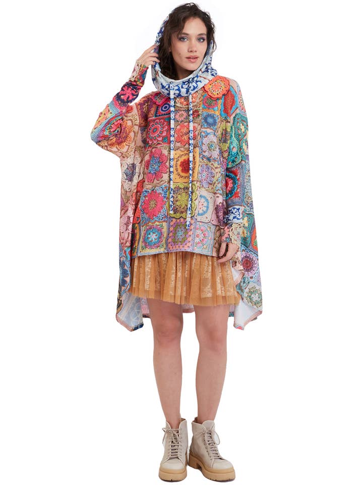 IPNG Design - Wholesale Dress - Women's - Sweat Dress - Hot Shot Crochet1