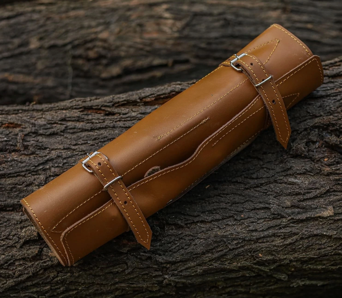 Bravohandicrafts - Wholesale Knife Set - CUSTOM HANDMADE 5 PCS DAMASCUS STEEL KITCHEN KNIFE SET W Bag3