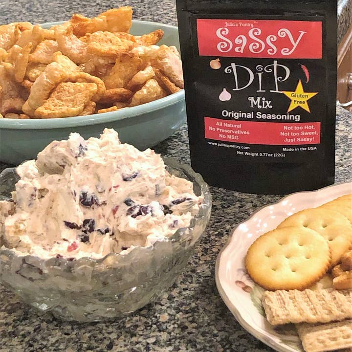 Julia's Southern Foods, LLC - Wholesale Dip - Julia's Original Sassy Dip Mix1
