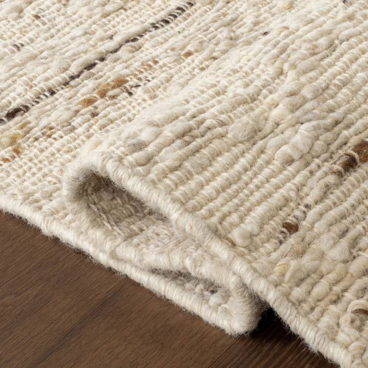 Ivory Frenshe Interiors x Rugs USA Diamond Trellis Wool Area Rug for wholesale on Faire4