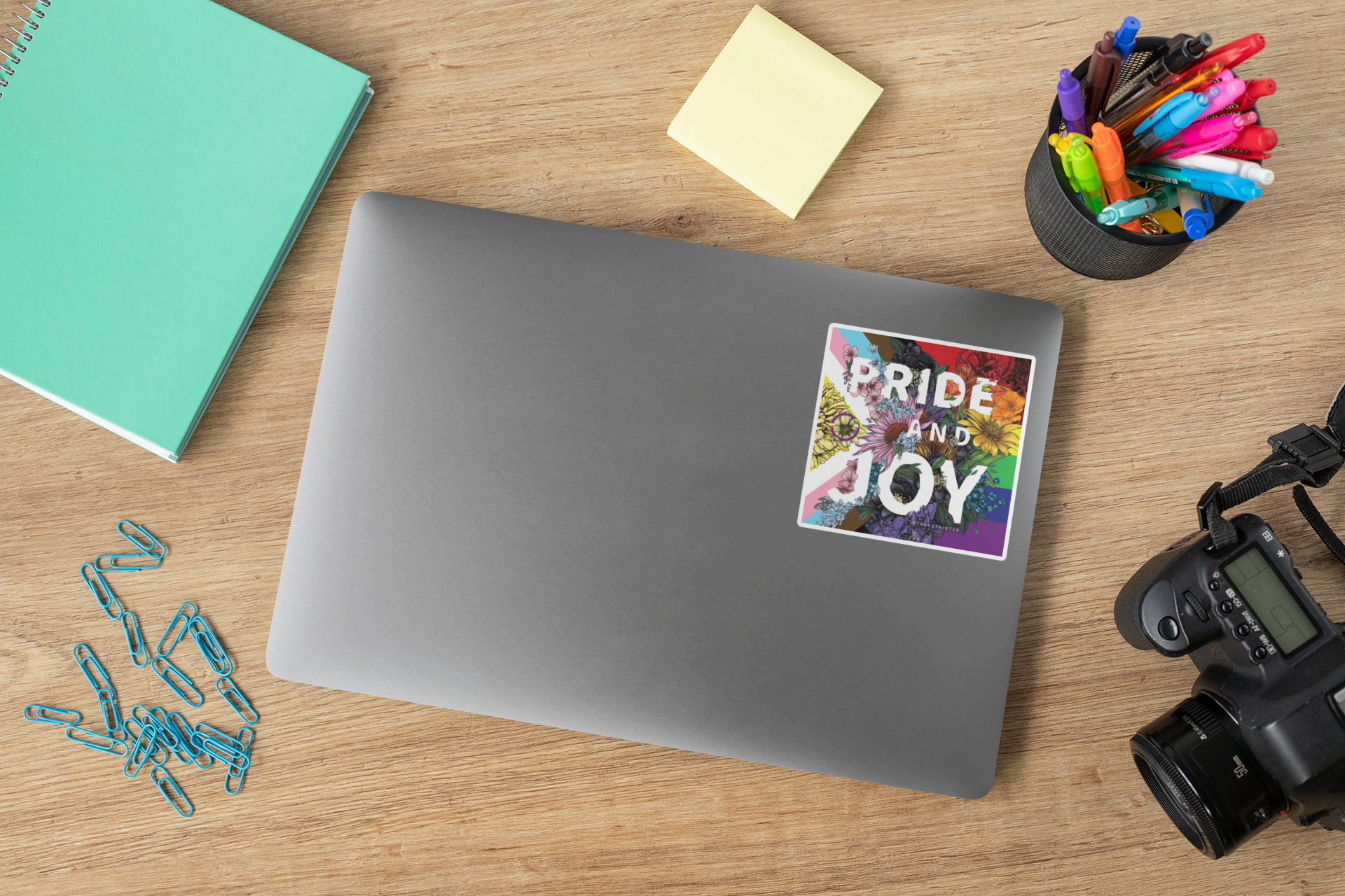 Transpainter - Wholesale Sticker - Pride & Joy Sticker | LGBTQ Pride | Queer Gifts4