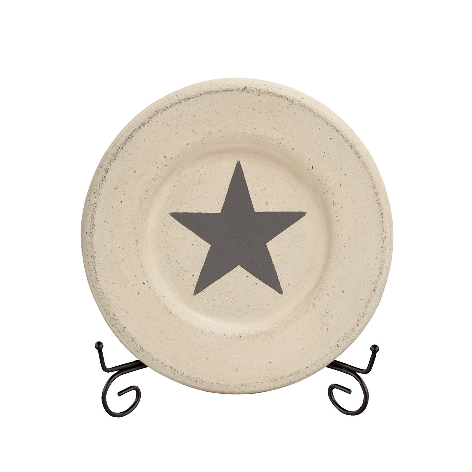 The Hearthside Collection - Vente Crochet pour assiette - Sam. Support de plaque en fer pliable1