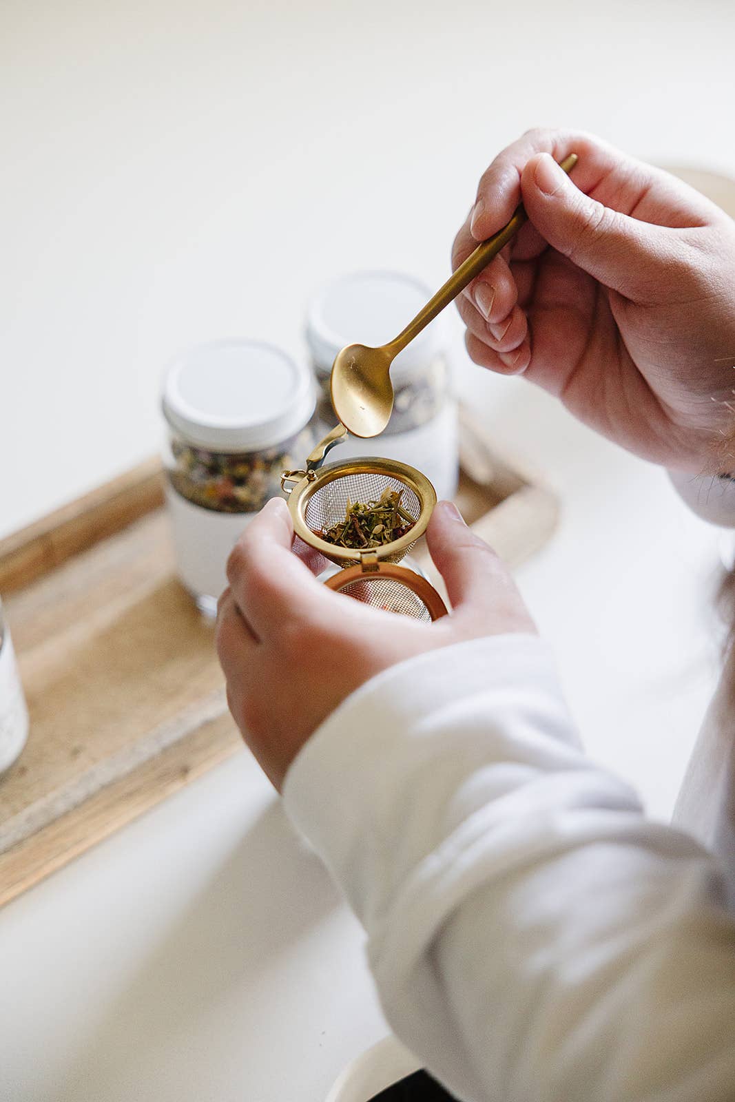 Evergreen Apothecary - Wholesale Loose Tea - Chill Out Tea - with Blue Lotus, 8oz8