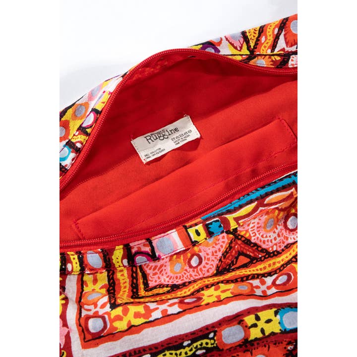 Een edder Handgemaakte boho schoudertas met etnische print voor groothandel op Faire4