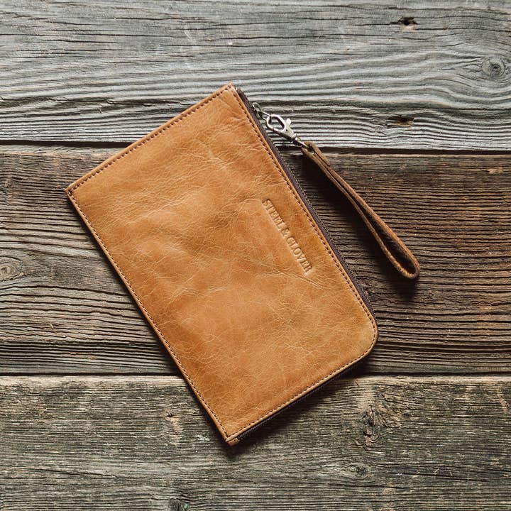 Steel & Clover - Wholesale Wallet - Women's - Goodwin Slim Line Leather Wallet