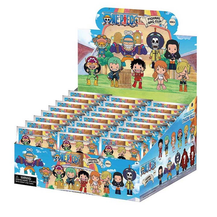 3D Anime: One Piece Foam Bag Clip Series 6 (1pc) for wholesale by Showcase