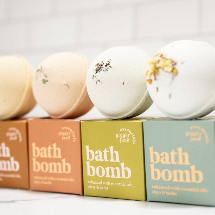 Ginger June Candle Co. - Wholesale Bath Bomb/Fizz - WOODLAND WANDER • 100% BOTANICAL BATH BOMB0